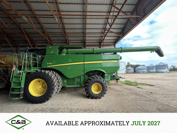 2022 John Deere S770 Combine