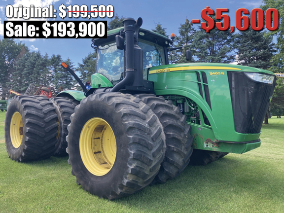 2012 John Deere 9460R Tractor 4WD