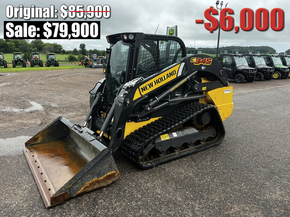 2022 New Holland C345 Compact Track Loader