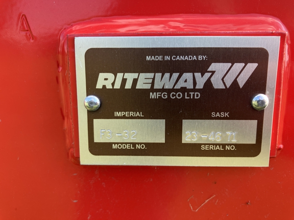 2023 Riteway F3-32 Roller