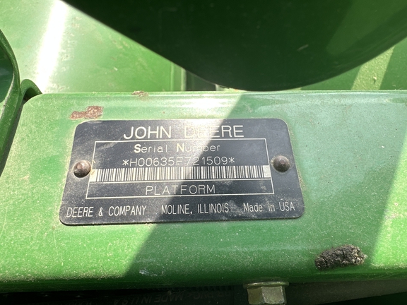 2007 John Deere 635F Header Combine