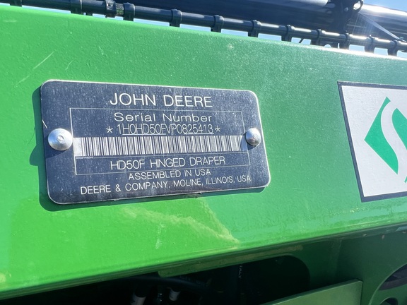 2023 John Deere HD50F Header Combine