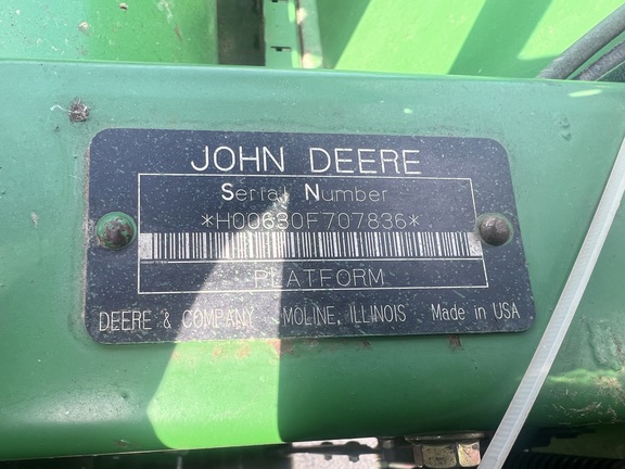 2004 John Deere 630F Header Combine