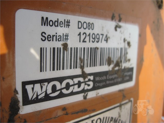 Woods D080 Mower/Rotary