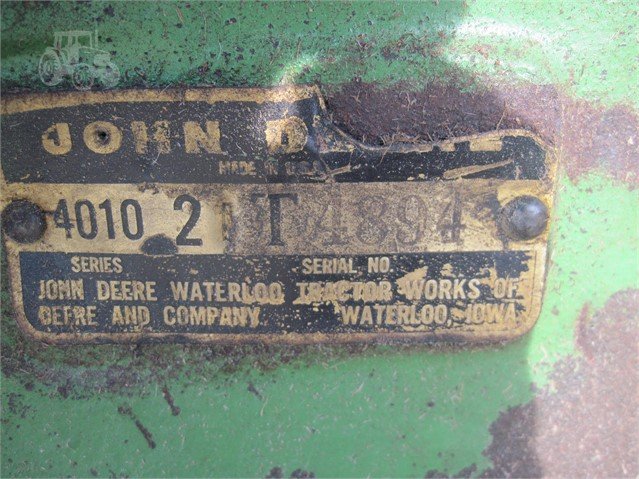 John Deere 4010 Tractor