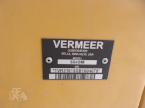 2011 Vermeer 604SJ Baler/Round