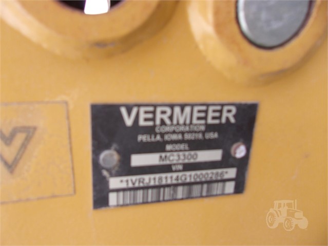 2016 Vermeer MC3300 Mower Conditioner