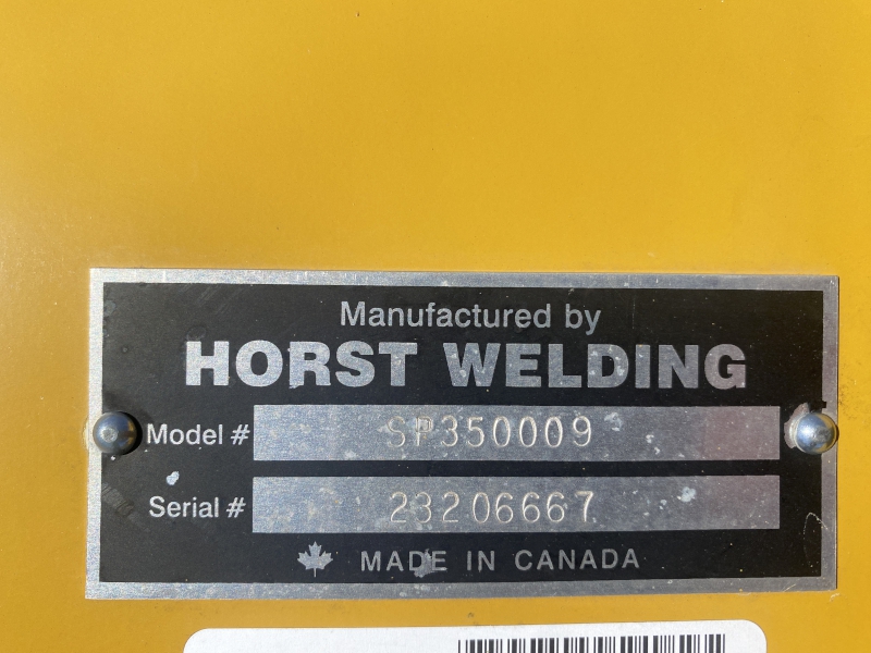 2023 Horst SP350009LF Snow Pusher