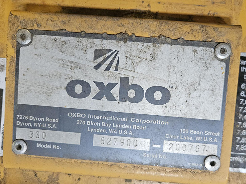 2015 Oxbo 330 Windrow Merger