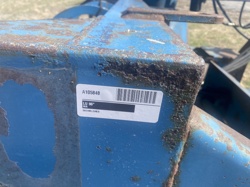 2000 Lucknow 102" Snow Blower