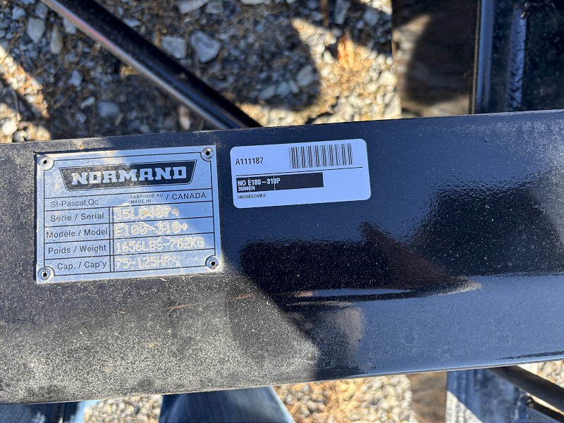 2025 Normand E100-310P Snow Blower