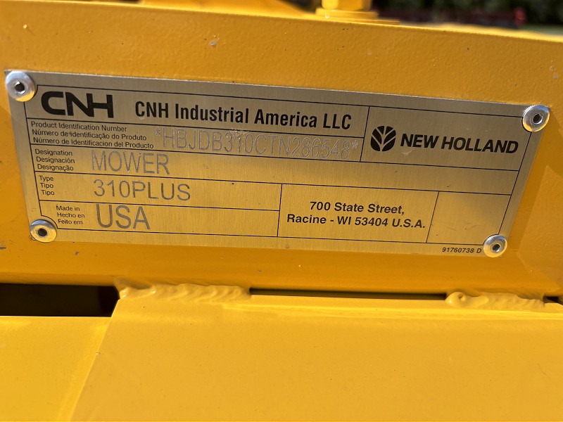 2026 New Holland DB310R PLUS Mower Conditioner