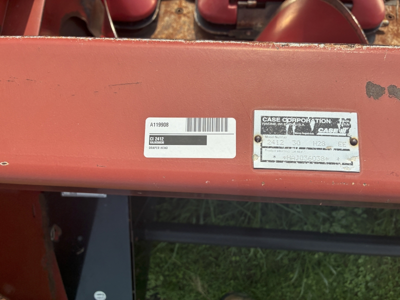 2003 Case IH 2412 Header Corn Head