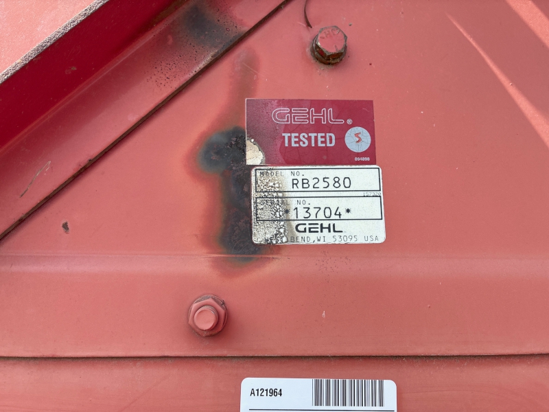 2003 Gehl 2580 Baler/Round