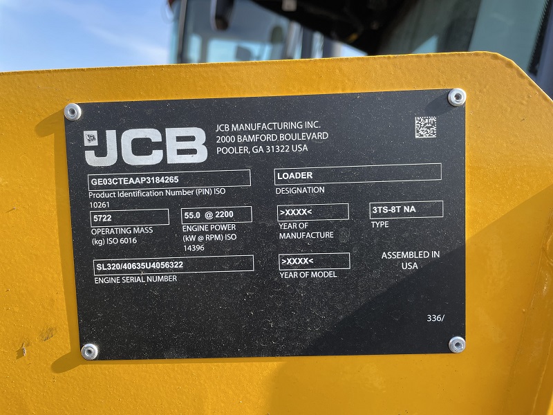 2023 JCB 3TS-8T Compact Track Loader