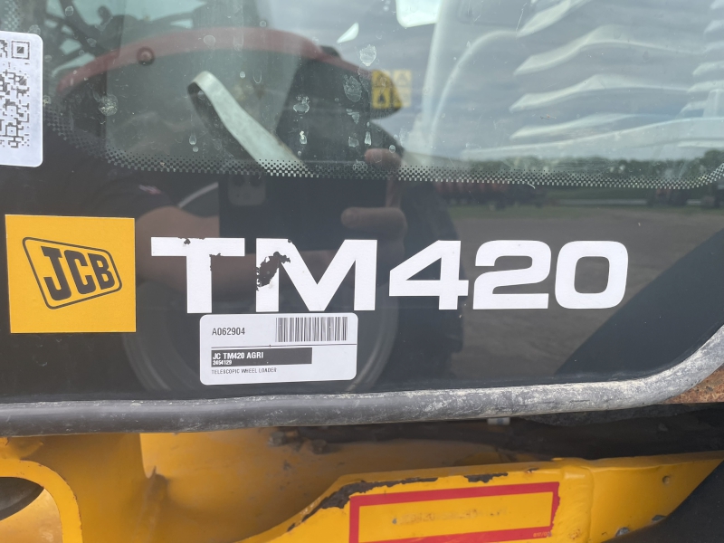 2019 JCB TM420 AGRI Telescopic Wheel Loader