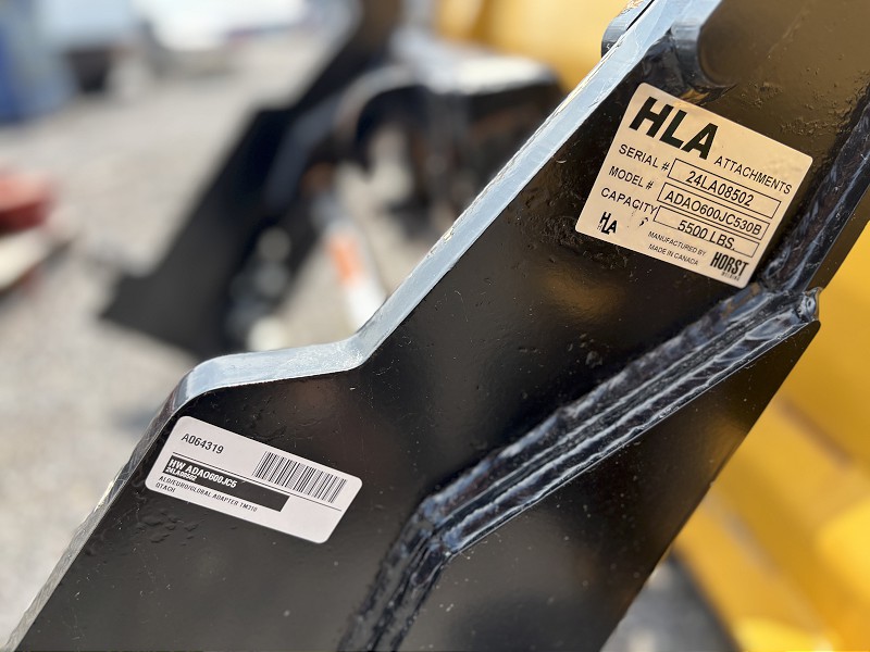 2024 Horst ADAO600JC5 Attachments