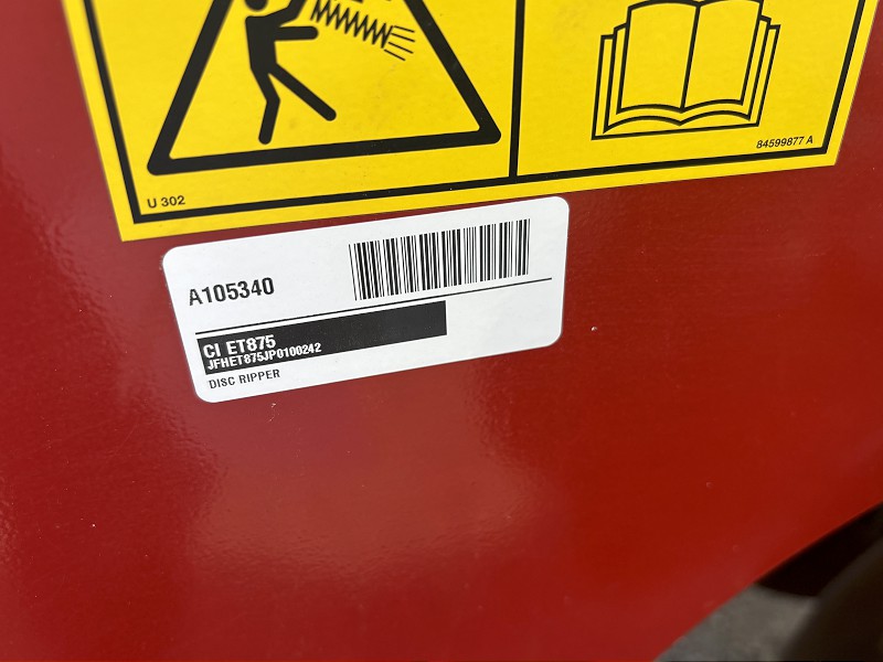 2023 Case IH ET875-22 Disk Ripper