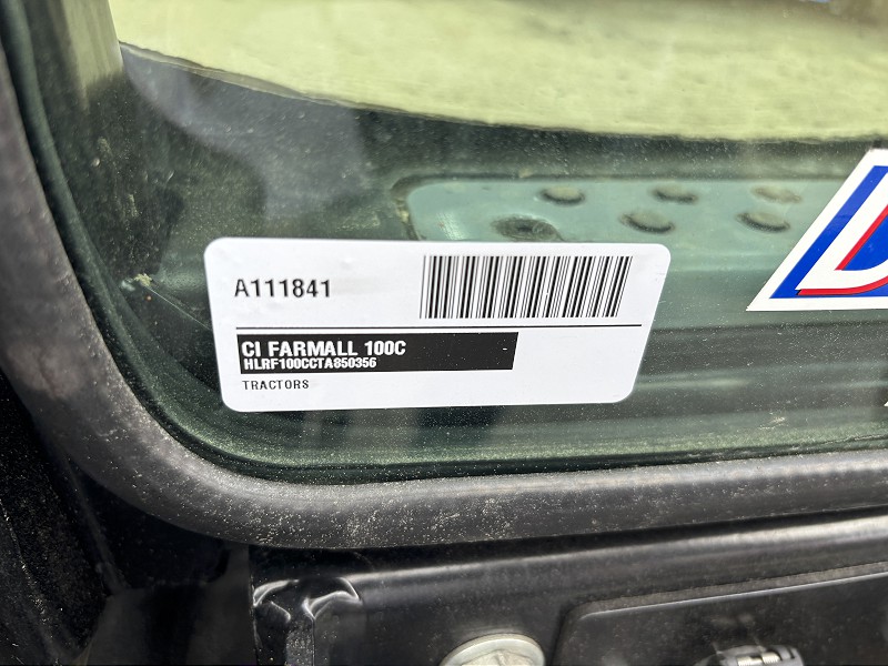 2026 Case IH FARMALL 100C Tractor
