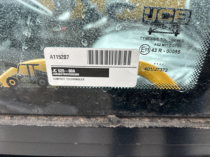 2025 JCB 525-60 AGRI+ TeleHandler