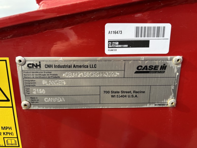 2025 Case IH 2150 Planter