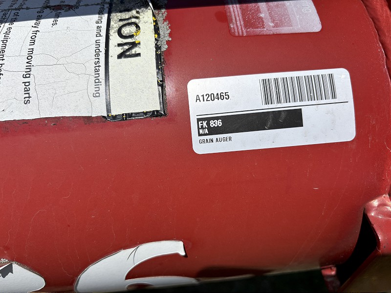 2009 Farm King 836 Grain Auger
