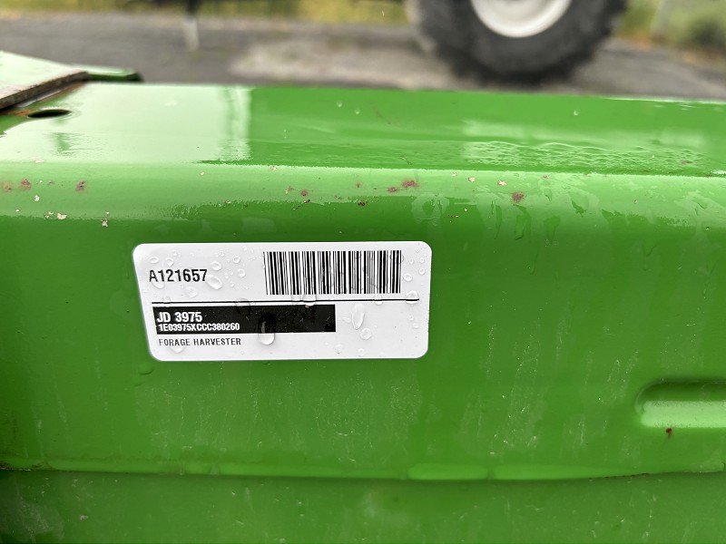 2012 John Deere 3975 Forage Harvester