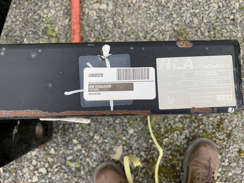 2015 Horst DE5039JC520 Bale Spear