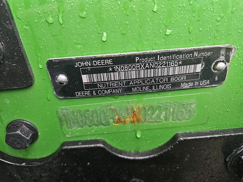 2022 John Deere 800R Applicator