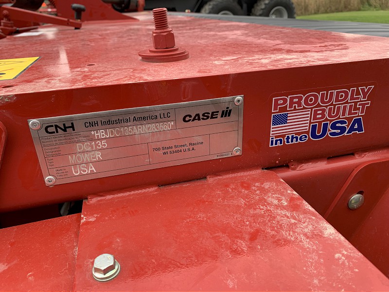 2025 Case IH DC135 Mower Conditioner