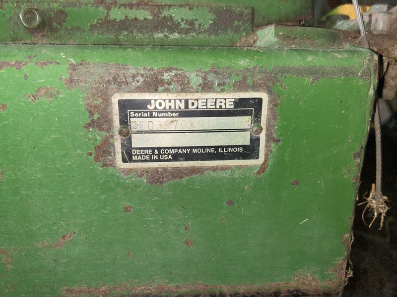 1992 John Deere 3970 Forage Harvester