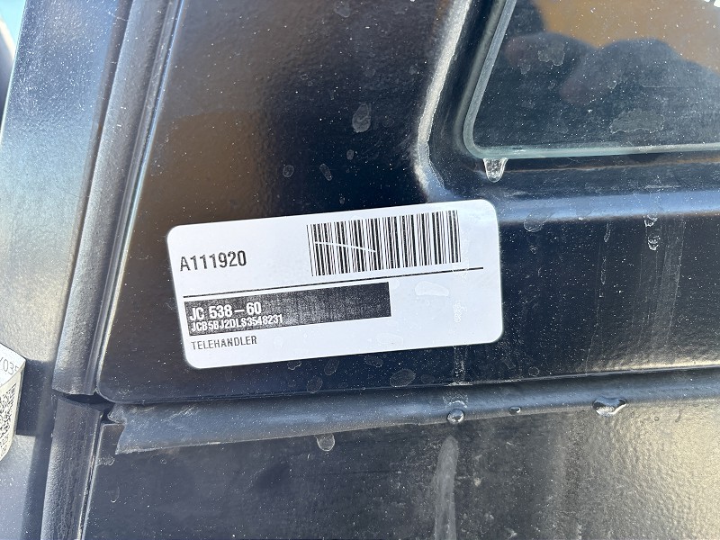 2026 JCB 538-60AGRI TeleHandler