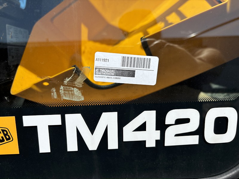 2026 JCB TM420AGRI Telescopic Wheel Loader