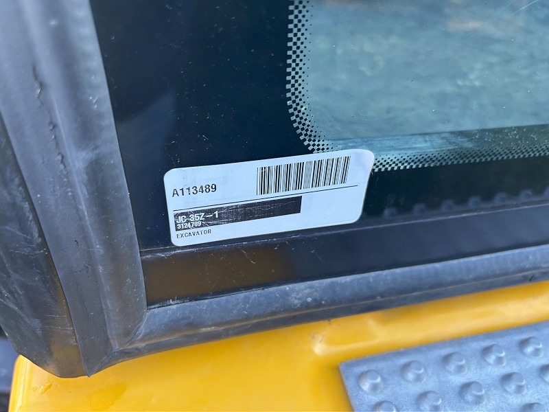 2022 JCB 35Z-1 Excavator