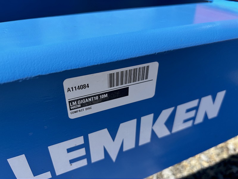 2025 LEMKEN GIGANT10 10M Compact Disc