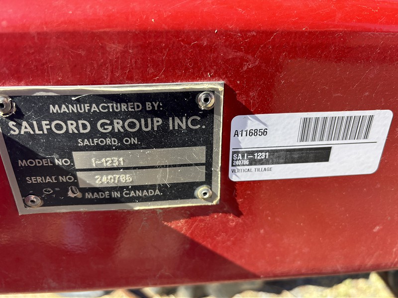 2024 Salford I-1231 Vertical Tillage