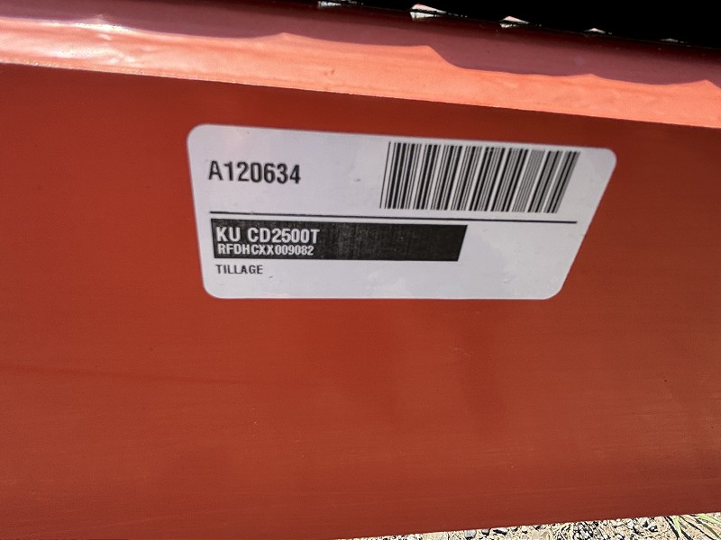 2017 Kubota CD2500T Vertical Tillage
