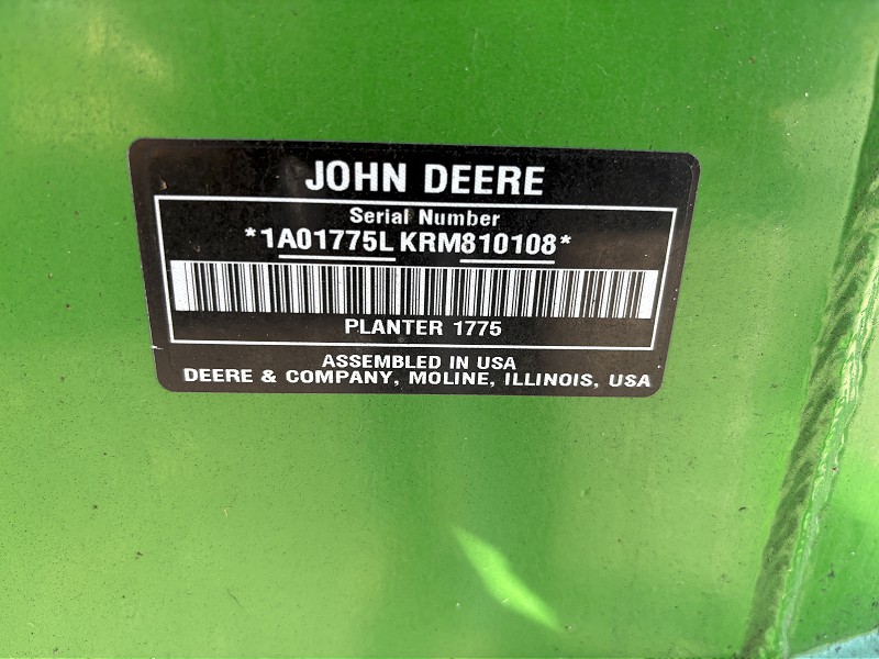 2025 John Deere 1775NT Planter