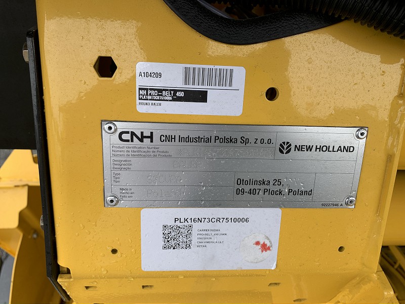 2025 New Holland PRO-BELT_450 Baler/Round