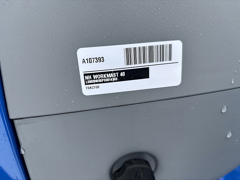 2026 New Holland WORKMAST 40 Tractor