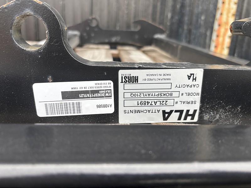 2022 Horst BOKSP1YAYL21 Snow Pusher