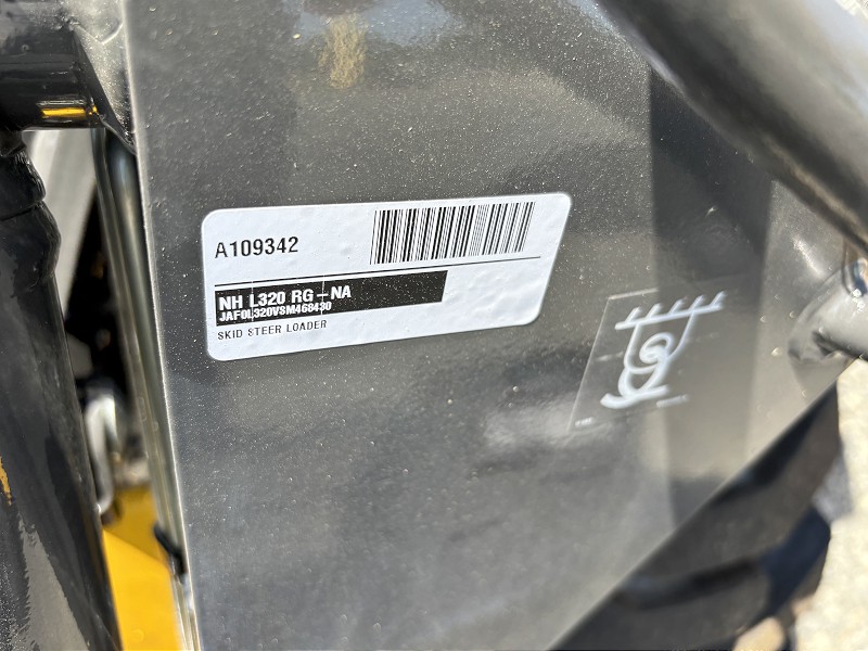 2025 New Holland L320 RG-NA Skid Steer Loader