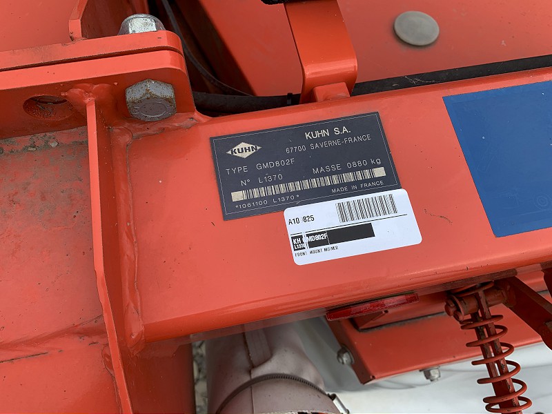 2011 Kuhn GMD802F Mower/Front Mount