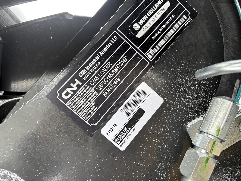 2026 New Holland C345 T4F Compact Track Loader