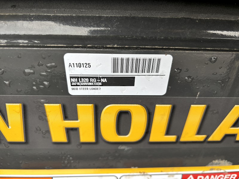 2026 New Holland L320 RG-NA Skid Steer Loader
