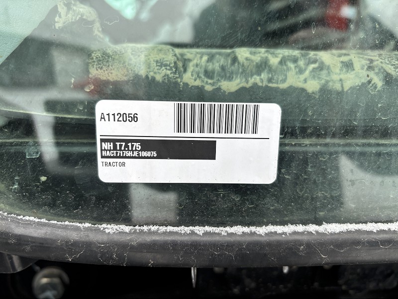 2018 New Holland T7.175 Tractor