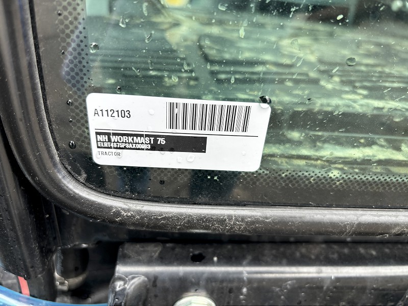 2026 New Holland WORKMAST 75 Tractor