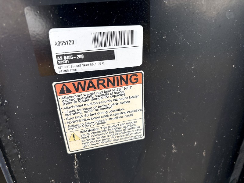 2023 Yanmar 67-RW Bucket