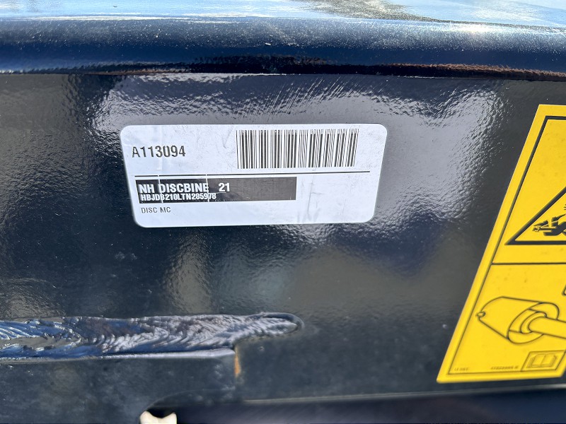 2026 New Holland DISCBINE_ 21 Mower Conditioner