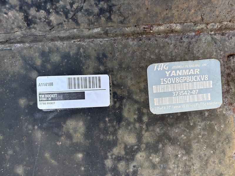 2021 Yanmar 73" ISO CPLR Bucket